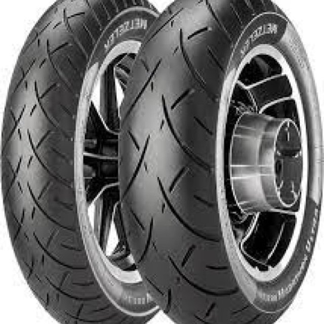Metzeler ME888 130/80B17 & 200/55R17 front and rear tyre for fatboy