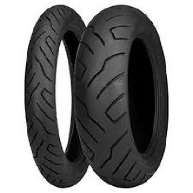 SHINKO SR777 100/90-19 & 160/70-17 front and rear tyre for dyna street bob