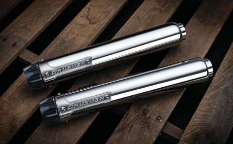 KURYAKYN 606 CRUSHER MAVERICK CHROME SLIP-ON
