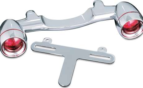 KURYAKYN 2098 BULLET LIGHT TURN SIGNAL BAR,CHROME