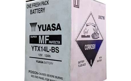 Yuasa YTX14BS replacement battery for Harley Davidson