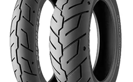 Michelin Scorcher 31 100/90-19 & 150/80B16 for iron 883